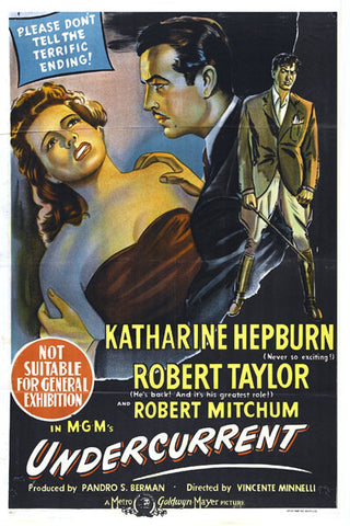 Undercurrent (1946) - Katharine Hepburn  Colorized Version