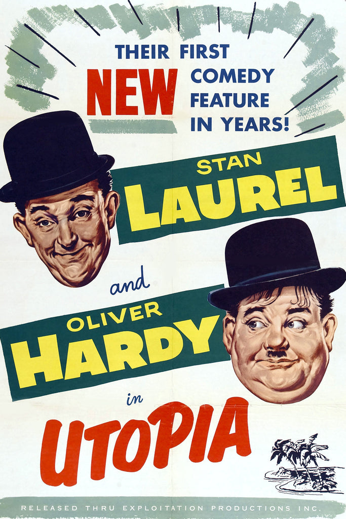 Utopia (1950) - Laurel & Hardy  DVD  Colorized Version