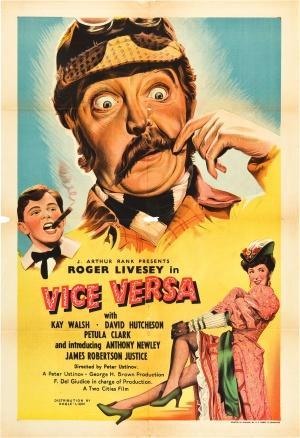 Vice Versa (1948) - Roger Livesey  Colorized Version