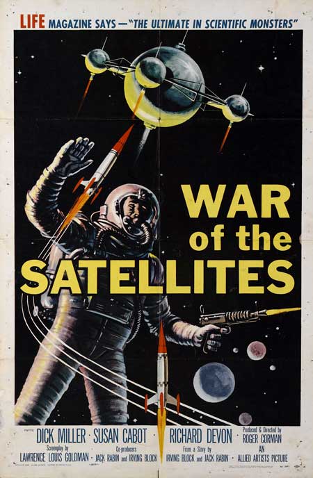 War Of The Satellites (1958) - Dick Miller  Colorized Version  DVD