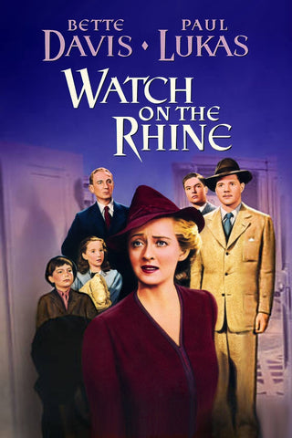 Watch On The Rhine (1943) - Bette Davis  Colorized Version