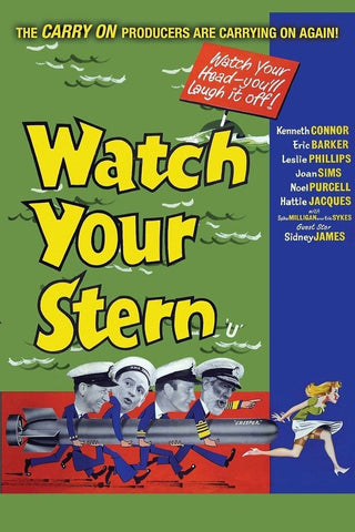 Watch Your Stern (1960) - Kenneth Connor  Colorized Version