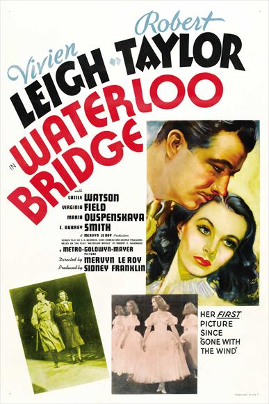 Waterloo Bridge (1940) - Robert Taylor  Colorized Version