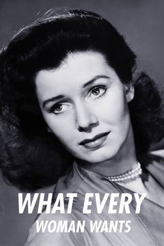 What Every Woman Wants (1954) - William Sylvester  Colorized Version  DVD