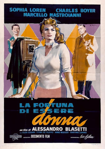 What a Woman ! (1956) - Sophia Loren  Colorized Version  DVD