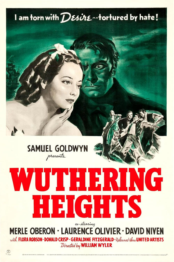Wuthering Heights (1939) - Laurence Olivier  Colorized Version