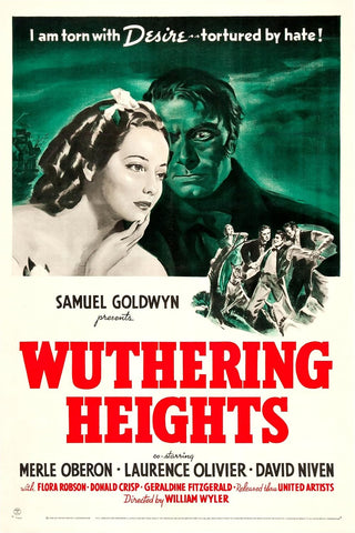 Wuthering Heights (1939) - Laurence Olivier  Colorized Version