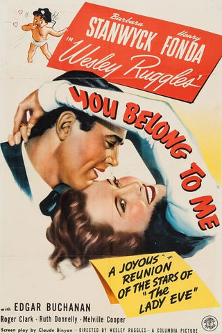 You Belong To Me (1941) - Barbara Stanwyck  Colorized Version