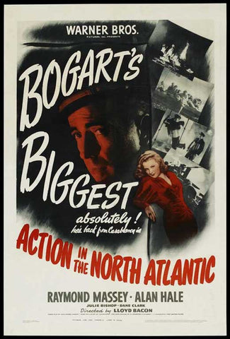 Action In The North Atlantic (1943) - Humphrey Bogart  Colorized Version  DVD