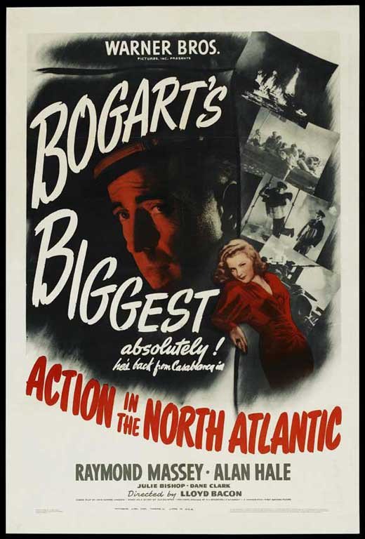 Action In The North Atlantic (1943) - Humphrey Bogart  Colorized Version
