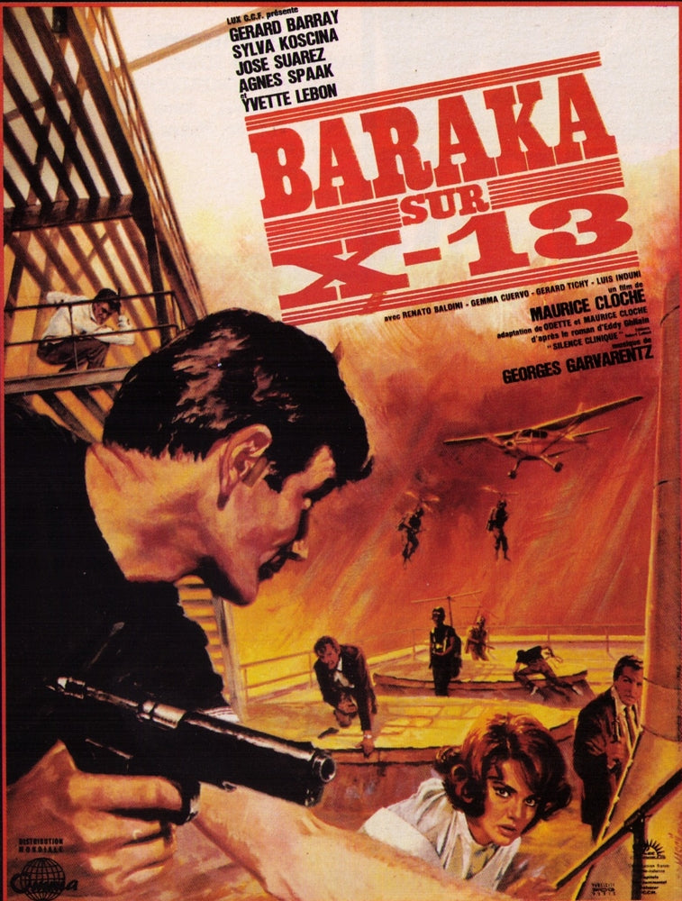 Agent X-77 Orders to Kill (1966) - Gérard Barray