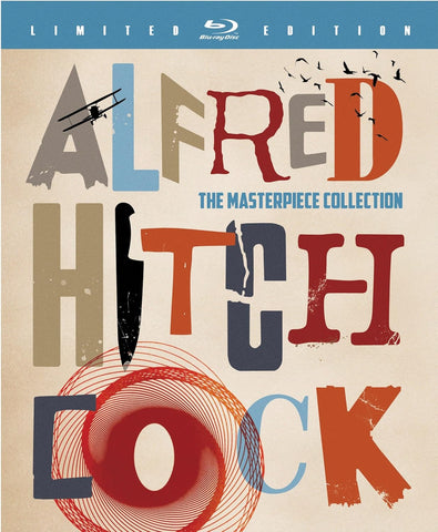 Alfred Hitchock : The Masterpiece Collection 15x Blu-ray Box Set codefree