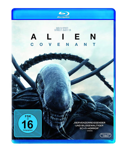 Alien: Covenant (2017) - Michael Fassbender  Blu-ray codefree