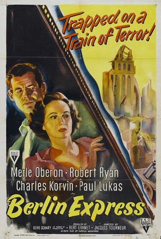 Berlin Express (1948) - Robert Ryan  Colorized Version