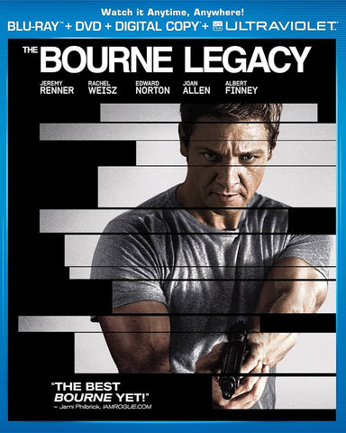 The Bourne Legacy (2012) - Jeremy Renner  Blu-ray + DVD