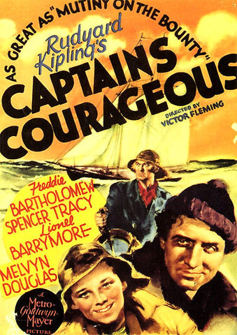 Captains Courageous (1937) - Spencer Tracy  Colorized Version