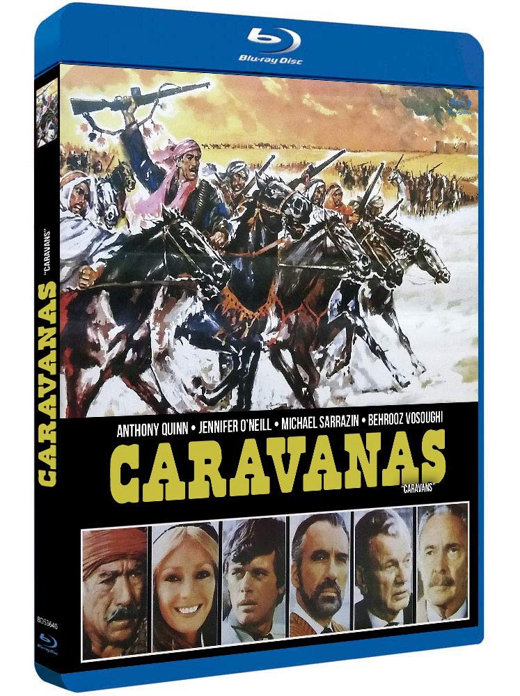 Caravans (1978) - Anthony Quinn  Blu-ray  codefree