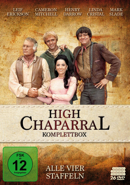 High Chaparral (1967) : The Complete Series - Leif Erickson ( 26 DVD Box Set )