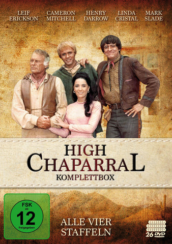 High Chaparral (1967) : The Complete Series - Leif Erickson ( 26 DVD Box Set )