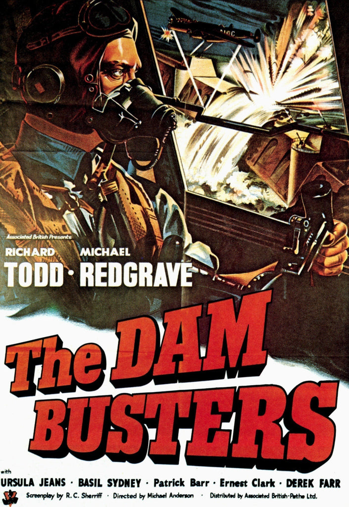 The Dam Busters (1955) - Richard Todd  Colorized Version