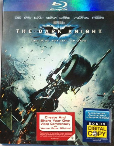 The Dark Knight (2008) - Christian Bale  Blu-ray