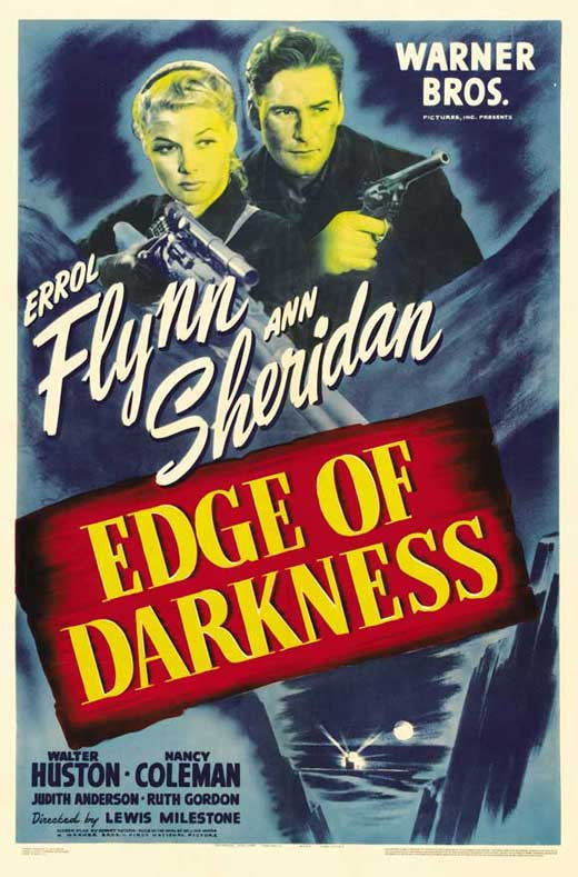 Edge Of Darkness (1943) - Errol Flynn  Colorized Version