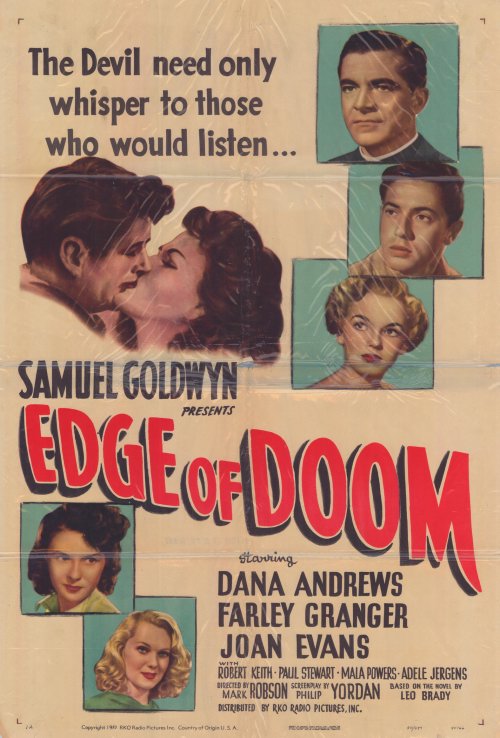 Edge Of Doom (1950) - Dana Andrews  Colorized Version  DVD