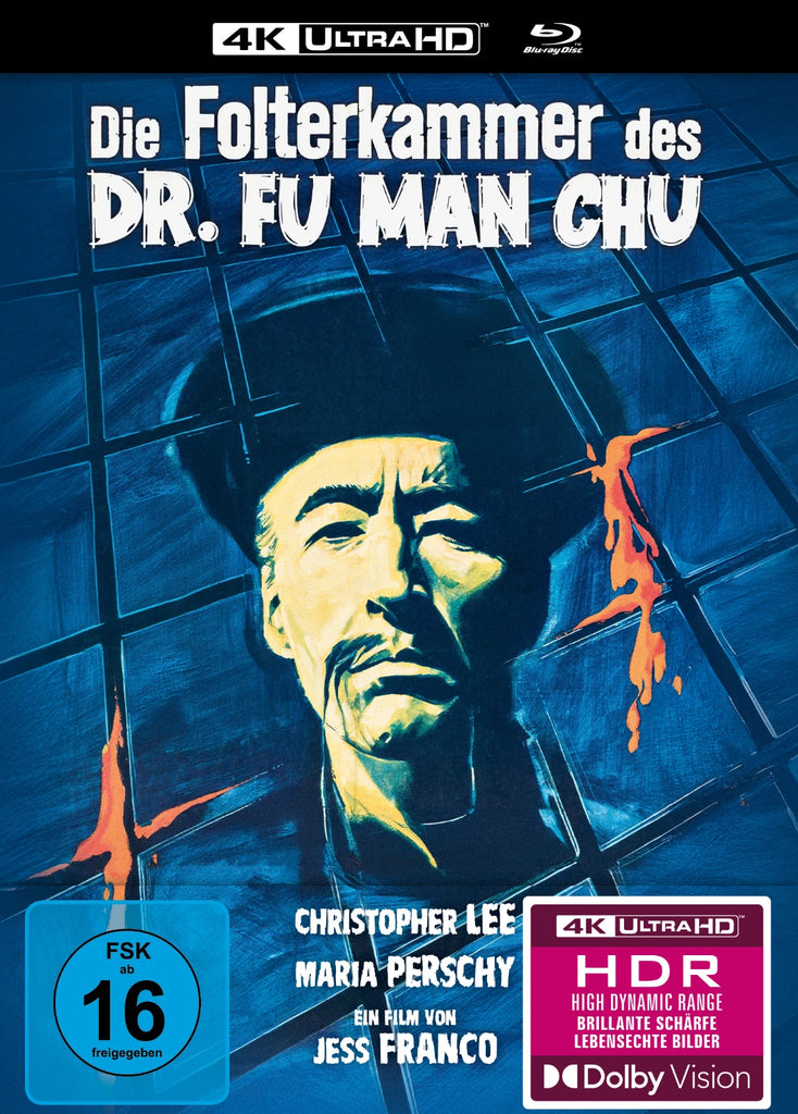 The Blood Of Fu Man Chu (1968) - Christopher Lee  4K UHD + Blu-ray Mediabook  codefree