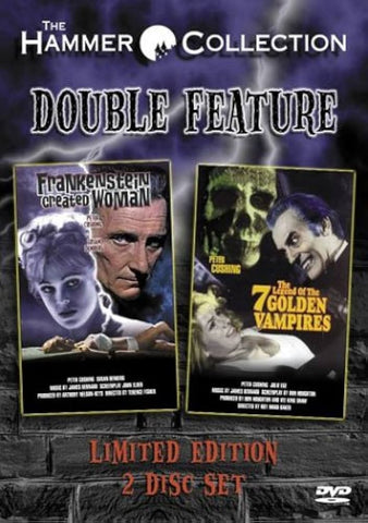 Frankenstein Created Woman & The Legend of the 7 Golden Vampires  (2 DVD Set)