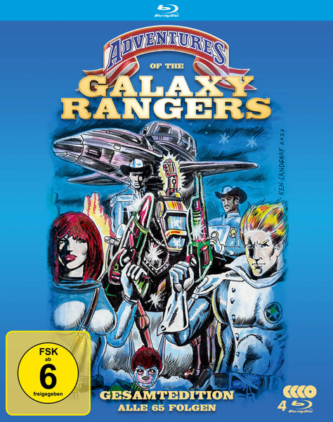 The Adventures of the Galaxy Rangers (1986) - The Complete Series 4x Blu-ray codefree