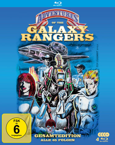 The Adventures of the Galaxy Rangers (1986) - The Complete Series 4x Blu-ray codefree