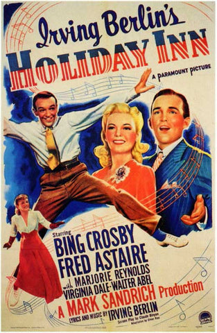 Holiday Inn (1942) - Bing Crosby  Colorized Version