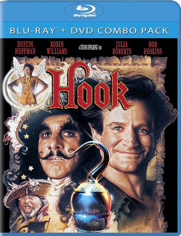Hook (1991) - Dustin Hoffman  Blu-ray + DVD codefree