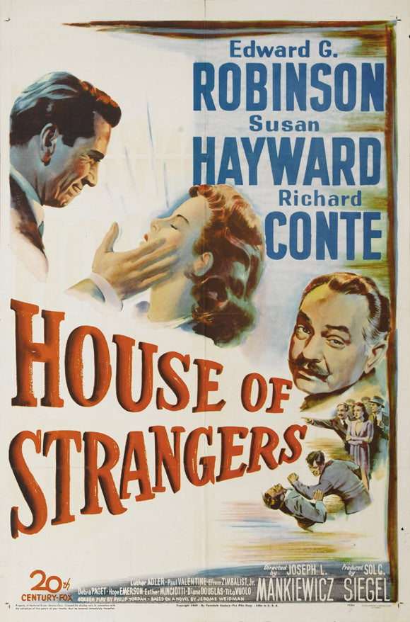 House Of Strangers (1949) - Edward G. Robinson   Colorized Version  DVD