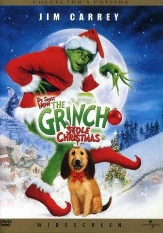How The Grinch Stole Christmas (2000) - Jim Carrey DVD