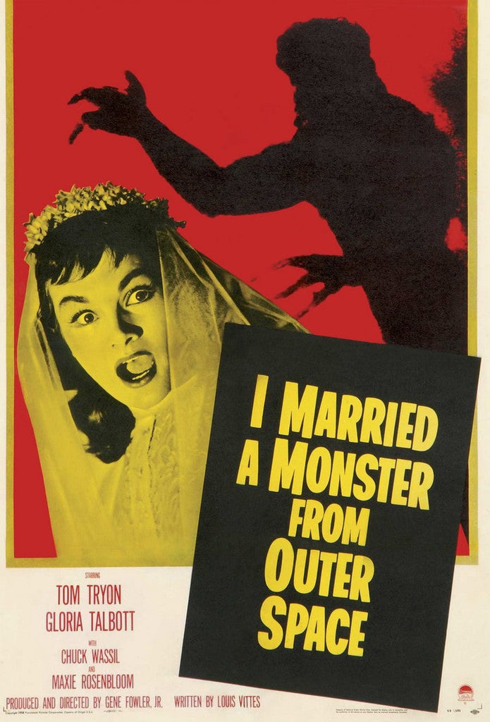 I Married A Monster From Outer Space (1958) - Tom Tryon  Colorized Version DVD