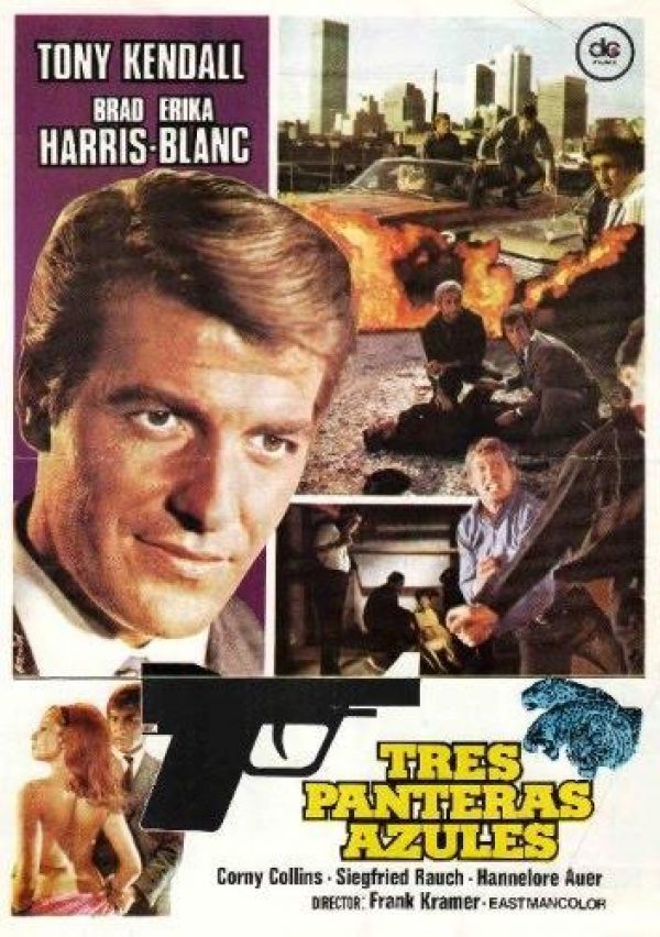Commissioner X : Kill Panther Kill (1968) - Tony Kendall  DVD