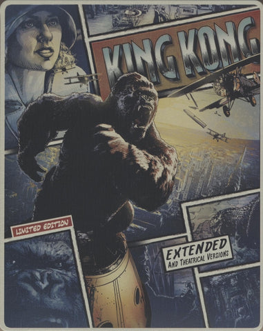 King Kong (2005) - Peter Jackson  LIMITED EDITION Steelbook Blu-ray