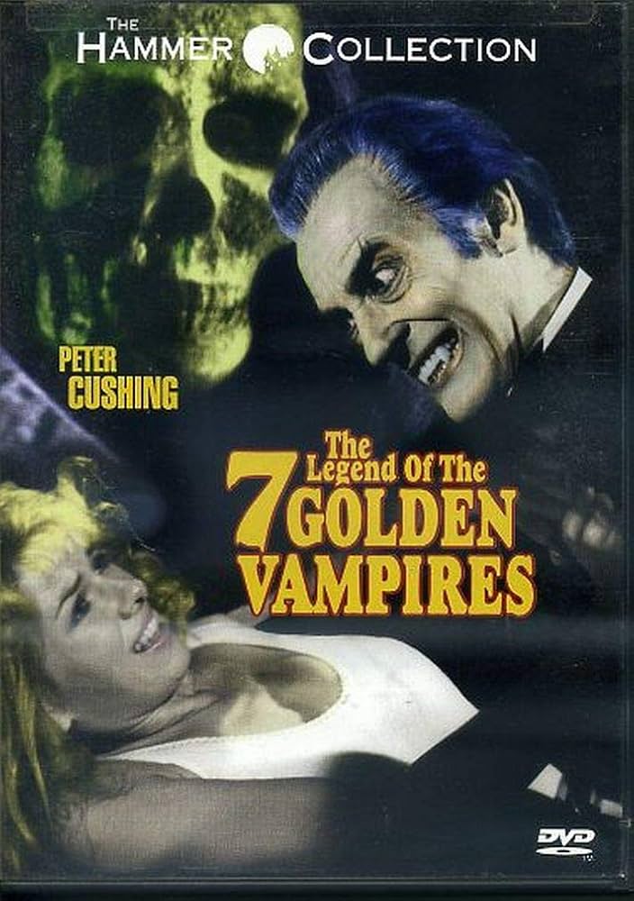 The Legend Of The 7 Golden Vampires (1974) - Peter Cushing  DVD