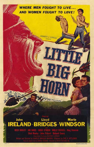 Little Big Horn (1951) - Lloyd Bridges  Colorized Version