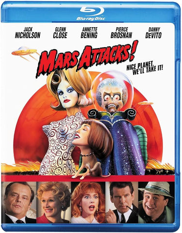 Mars Attacks! (1996) - Jack Nicholson  Blu-ray