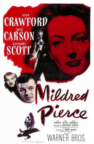 Mildred Pierce (1945) - Joan Crawford  Colorized Version