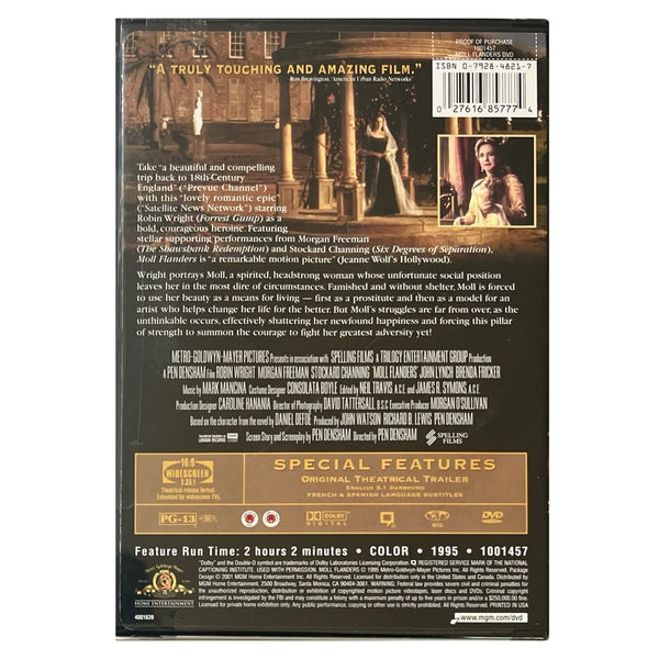 Moll Flanders (1996) - Morgan Freeman  DVD