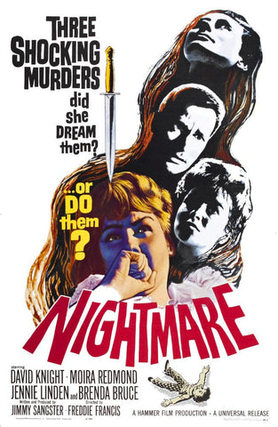 Nightmare (1964) - Freddie Francis  Colorized Version  DVD