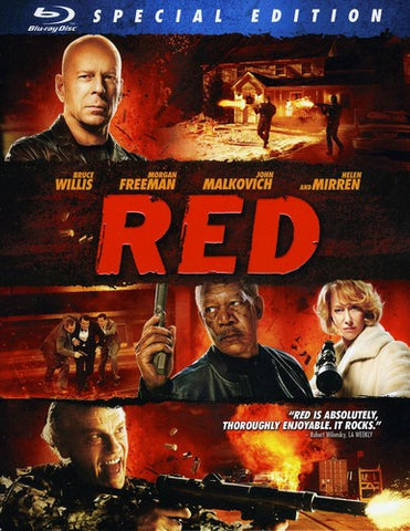 RED (2010) - Bruce Willis  Blu-ray