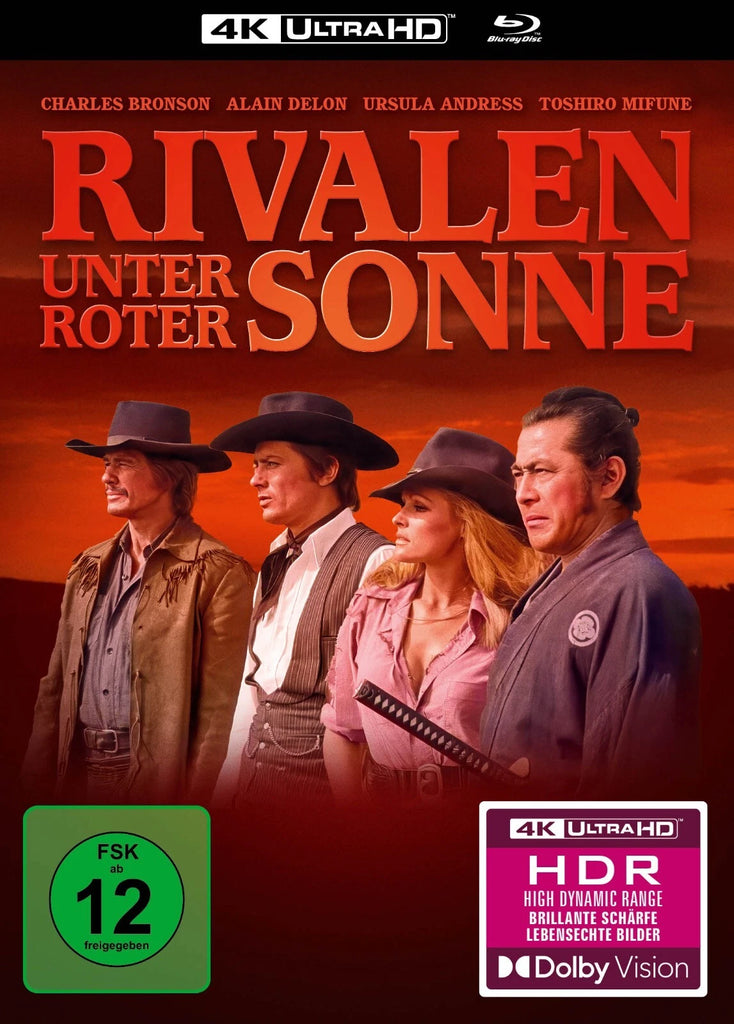 Red Sun (1971) - Charles Bronson  4K UHD + Blu-ray  Mediabook codefree