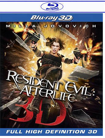 Resident Evil: Afterlife (2010) - Milla Jovovich  Blu-ray 3D + 2D codefree