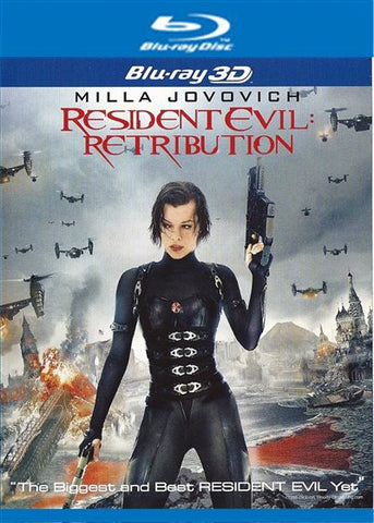 Resident Evil: Retribution (2012) - Milla Jovovich  Blu-ray 3D + 2D  codefree