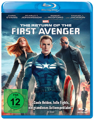 Captain America: The Winter Soldier (2014) - Chris Evans  Blu-ray  codefree