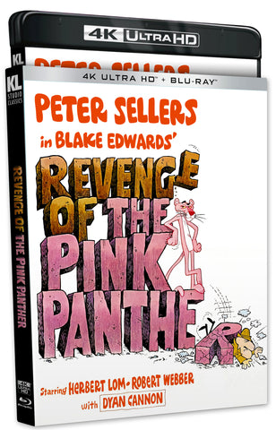 Revenge Of The Pink Panther - Peter Sellers 4k UHD + Blu-ray